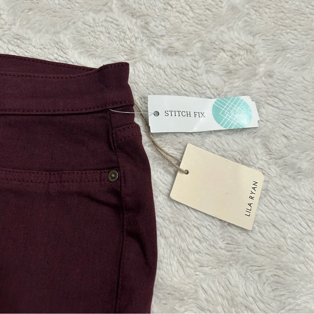 NWT Lila Ryan - Louise Skinny Jean Dark Purple 16 - Picture 11 of 13